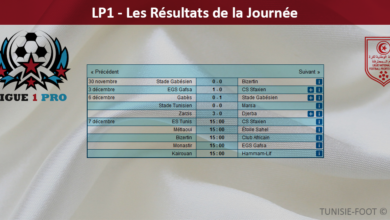 LP1 - Résultats