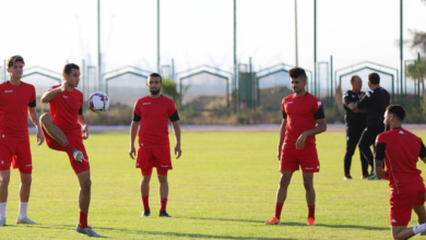 Entrainement Équipe Nationale de Tunisie